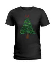 XMAS TREE Ladies T-Shirt tile