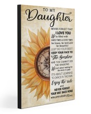 TO MY DAUGHTER 20x30 Gallery Wrapped Canvas Prints front