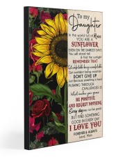 TO MY DAUGHTER 20x30 Gallery Wrapped Canvas Prints front