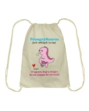 PRANGRYSAURUS Drawstring Bag thumbnail