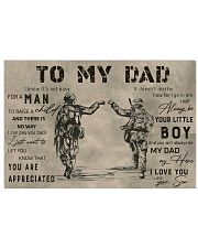 TO MY DAD - VETERANS- MB291 Horizontal Poster tile