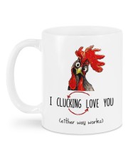 I LOVE CLUCKING YOU Mug back