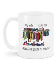 THANKS FOR LOVING ME ANYWAY Mug back