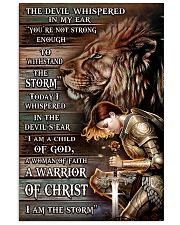 A WARRIOR OF CHRIST 24x36 Poster front