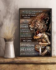 A WARRIOR OF CHRIST 24x36 Poster lifestyle-poster-3