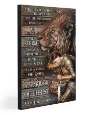 A WARRIOR OF CHRIST 20x30 Gallery Wrapped Canvas Prints thumbnail
