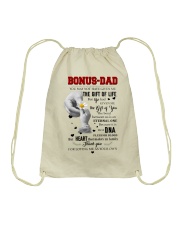 TO MY BONUS DAD - MB100 Drawstring Bag thumbnail