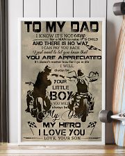 TO MY DAD - BIKER - MB304 16x24 Poster lifestyle-poster-4