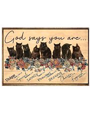 God says you are 17x11 Poster thumbnail