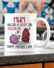 YOU DID A GRAPE JOB RAISIN ME Mug ceramic-mug-lifestyle-57