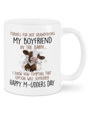ABANDONING MY BOYFRIEND IN THE BARN Mug front