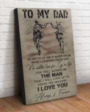 TO MY DAD - VETERAN 20x30 Gallery Wrapped Canvas Prints aos-canvas-pgw-20x30-lifestyle-front-14
