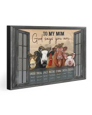 GOD SAYS YOU ARE 30x20 Gallery Wrapped Canvas Prints front
