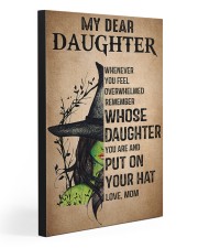 TO MY DAUGHTER 20x30 Gallery Wrapped Canvas Prints front