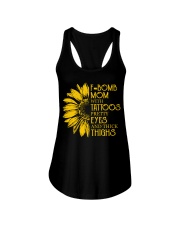 F-BOMB MOM Ladies Flowy Tank tile