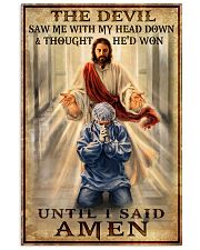 UNTIL I SAID AMEN Vertical Poster tile