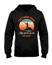 MY ARM IS IN A CAST - MB243 Hooded Sweatshirt thumbnail