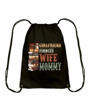 WIFE MOMMY Drawstring Bag tile