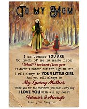 TO MY MOM 24x36 Poster front