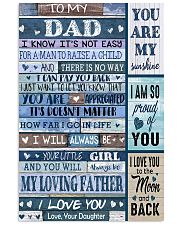 TO MY DAD - 178 11x17 Poster front