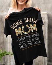 HORSE SHOW MOM Classic T-Shirt apparel-classic-tshirt-lifestyle-front-117