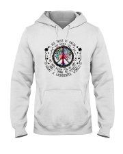 I see trees of green red roses too Hooded Sweatshirt tile