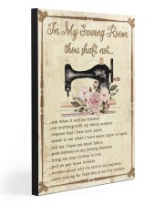 IN MY SEWING ROOM THOU SHALT NOT 20x30 Gallery Wrapped Canvas Prints front