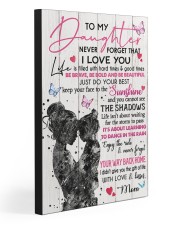 TO MY DAUGHTER 20x30 Gallery Wrapped Canvas Prints front