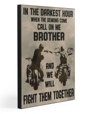 WE WILL FIGHT THEM TOGETHER 20x30 Gallery Wrapped Canvas Prints front