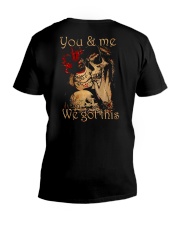 YOU AND ME WE GOT THIS V-Neck T-Shirt tile