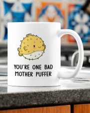 ONE BAD MOTHER PUFFER Mug ceramic-mug-lifestyle-57
