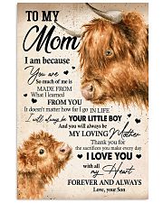 TO MY MOM 24x36 Poster front