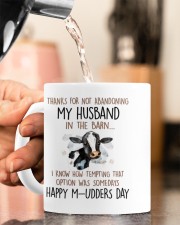 ABANDONING MY HUSBAND IN THE BARN Mug ceramic-mug-lifestyle-65