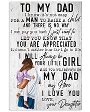 TO MY DAD - MB153 11x17 Poster front