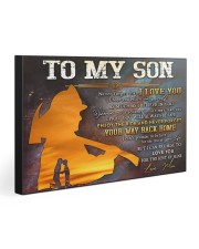 TO MY SON 30x20 Gallery Wrapped Canvas Prints front