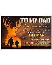 TO MY DAD Horizontal Poster tile