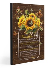 TO MY DAUGHTER 20x30 Gallery Wrapped Canvas Prints front