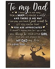 TO MY DAD - MB276 11x17 Poster front