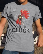 WHAT THE CLUCK Classic T-Shirt apparel-classic-tshirt-lifestyle-28