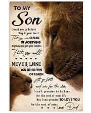 TO MY SON Vertical Poster tile