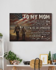 TO MY MOM - HUNTING 30x20 Gallery Wrapped Canvas Prints aos-canvas-pgw-30x20-lifestyle-front-03