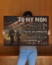 TO MY MOM - HUNTING 30x20 Gallery Wrapped Canvas Prints aos-canvas-pgw-30x20-lifestyle-front-22