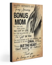 TO MY AMAZING BONUS MOM 20x30 Gallery Wrapped Canvas Prints thumbnail