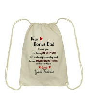 TO MY BONUS DAD - MB192 Drawstring Bag tile