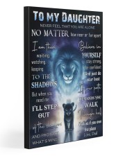 TO MY DAUGHTER 20x30 Gallery Wrapped Canvas Prints front