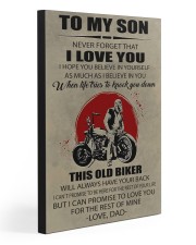 TO MY SON 20x30 Gallery Wrapped Canvas Prints front
