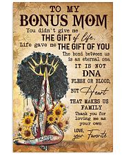 TO MY BONUS MOM 24x36 Poster front