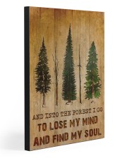 INTO THE FOREST I GO 20x30 Gallery Wrapped Canvas Prints front
