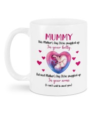 I'LL BE SNUGGLED UP IN YOUR BELLY Mug back