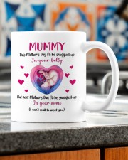 I'LL BE SNUGGLED UP IN YOUR BELLY Mug ceramic-mug-lifestyle-57